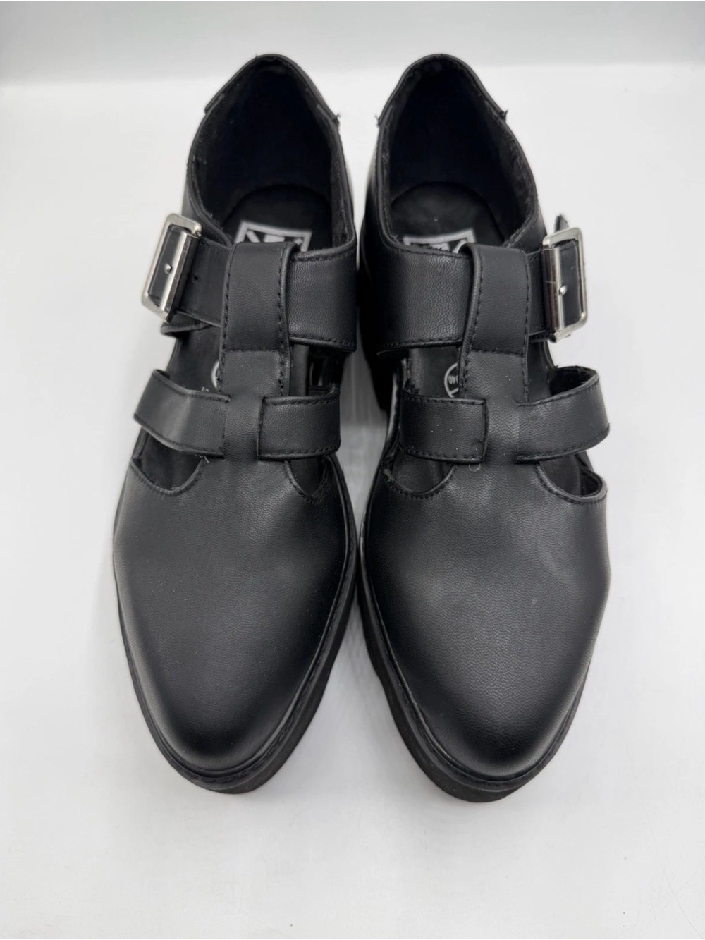 Tuk Big Buckle Dino Lug Platform Creepers Goth M7/W8.5 Eu 40